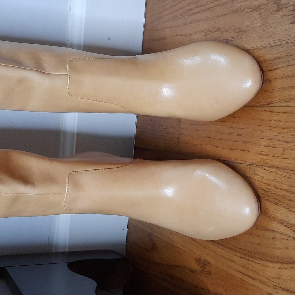 New Loeffler Randall Goldy Leather Boots In Yellow - Picture 6 of 14